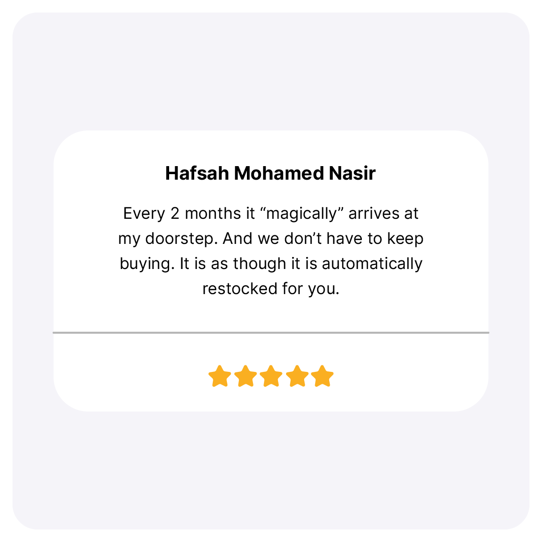 Jumbo Jar Twin Pack Auto-Replenish Plan