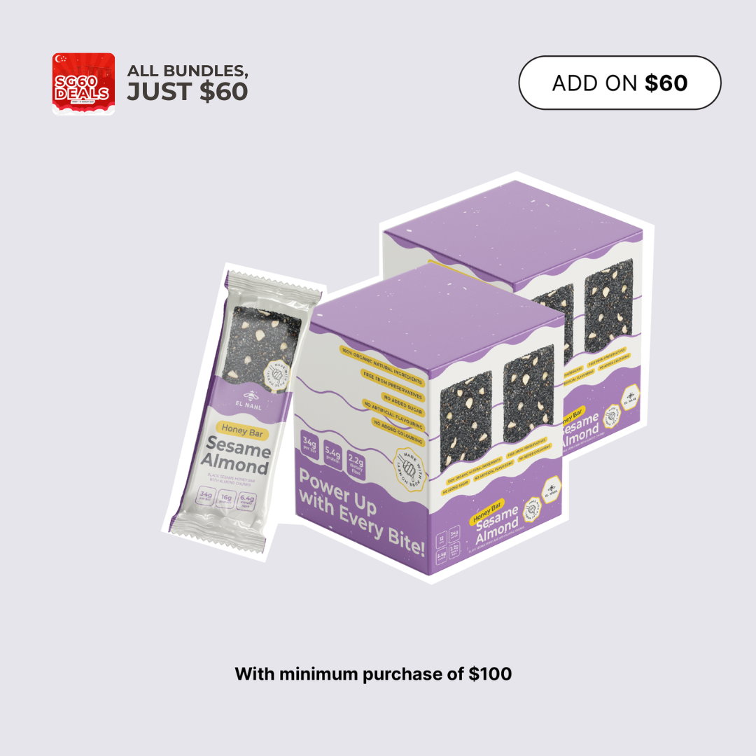 Sesame Almond Honey Bar Bundle