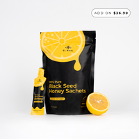 Lemon Infused Honey Sachets