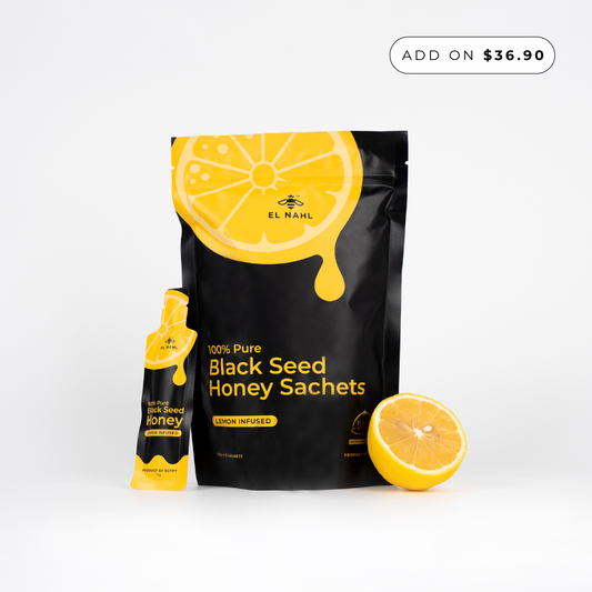 Lemon Infused Honey Sachets