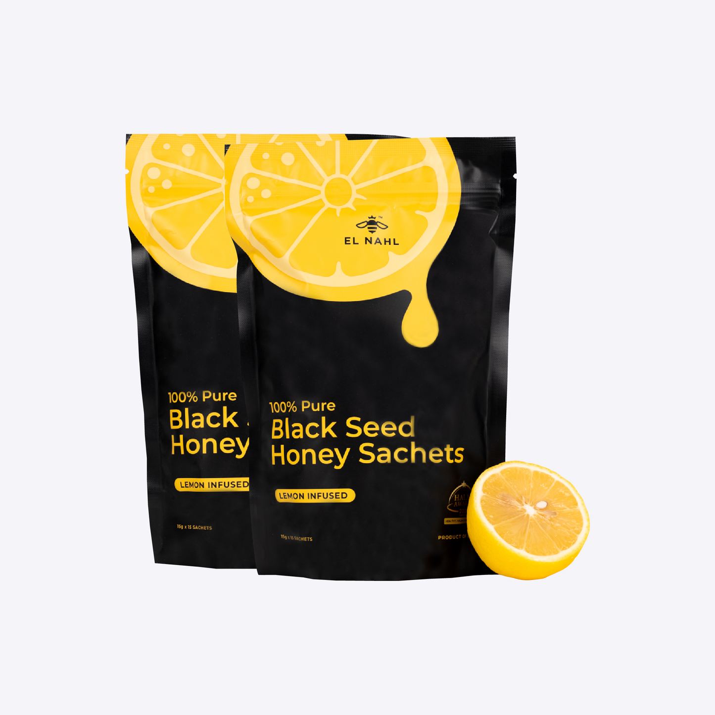 Lemon Infused Honey Sachets