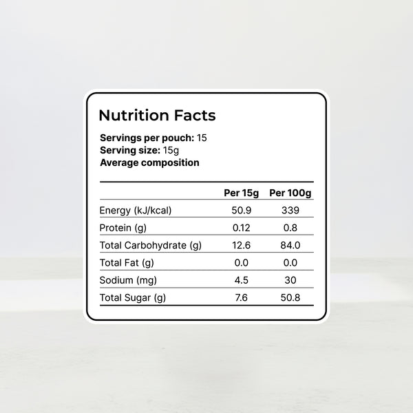 Lemon Infused Honey Sachets