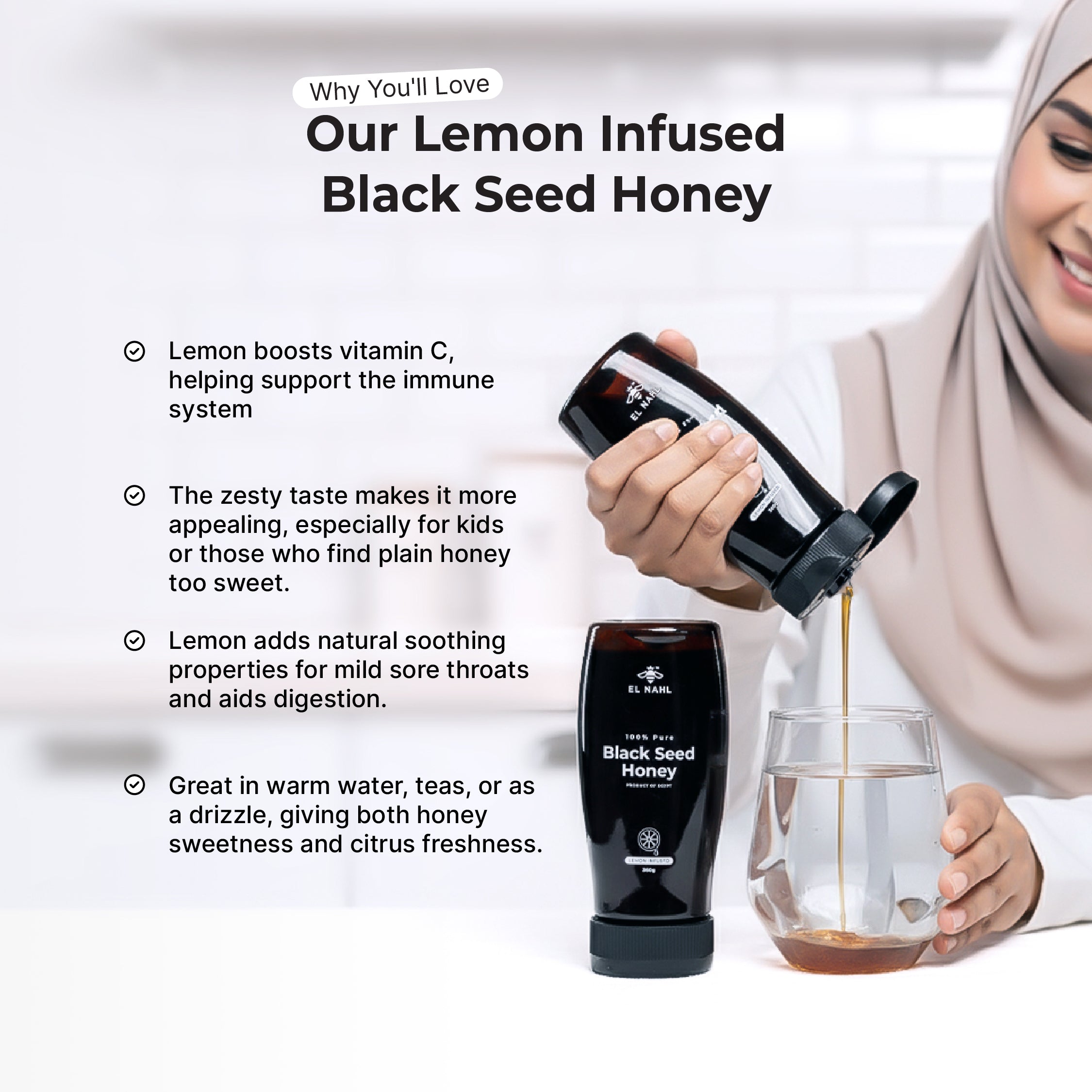 Lemon Infused Squeeze Bottle