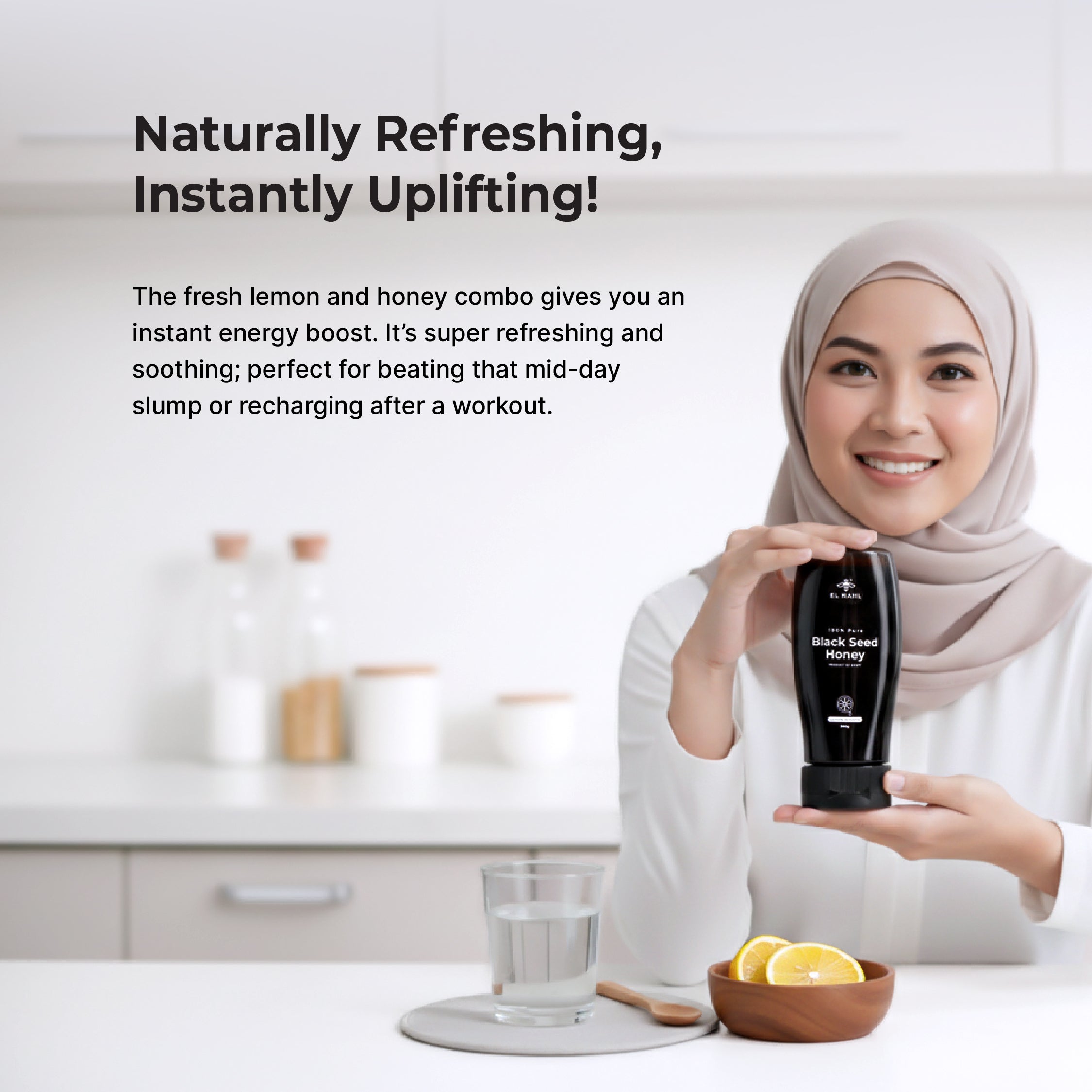 Lemon Infused Squeeze Bottle