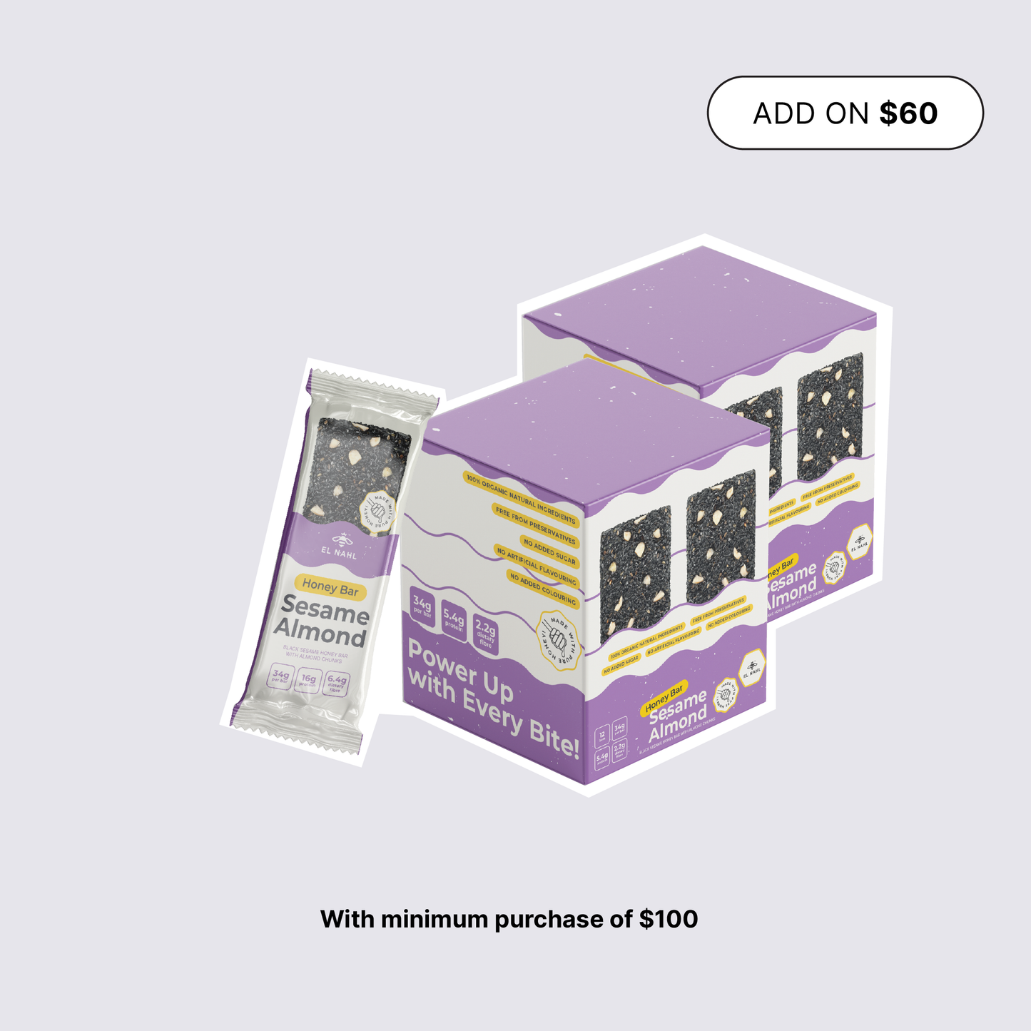 Sesame Almond Honey Bar Bundle